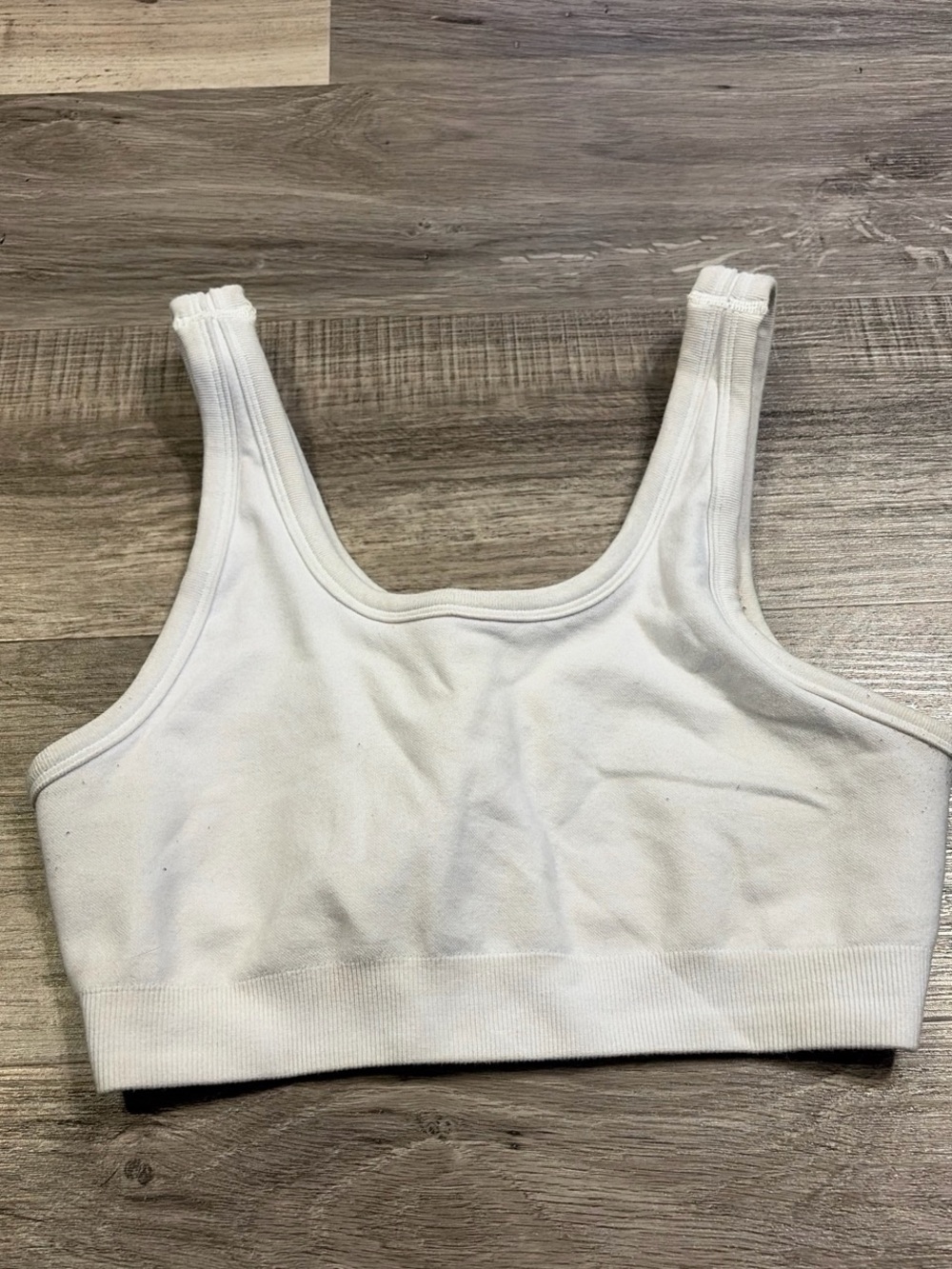 Women's White alo top